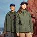 New GB32614 Three-in-One Jacket Men Waterproof Breathable Outdoor Coat Women Autumn Winter Mountaineering Group Uniform_desvips.com