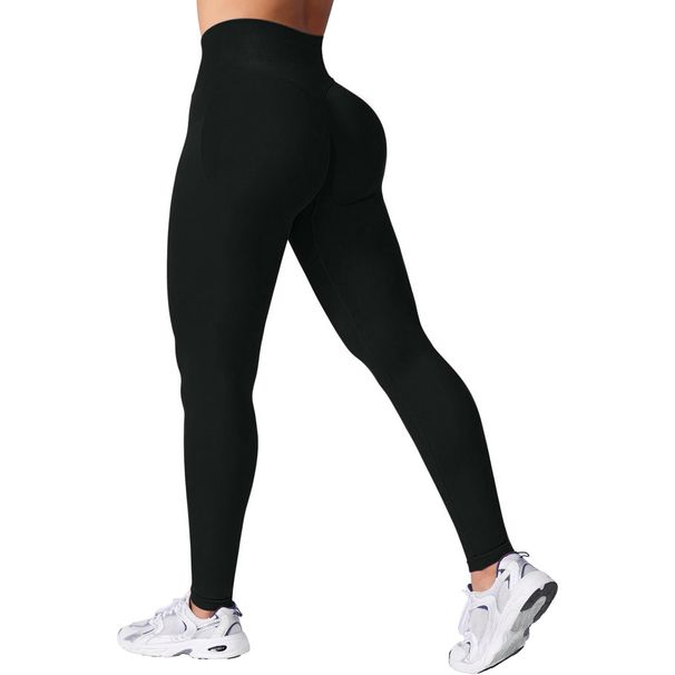 Nokometa Yoga Clothes Sweet Peach Hip Fitness Pants Sports Yoga Pants_desvips.com