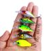 4.2g/5cm 5pcs/lot Fishing Lures Kit Plastic Crank Bait 4.2g/5cm Wobblers Crankbait Tackle Bass Bait Spinners For Fishing_desvips.com