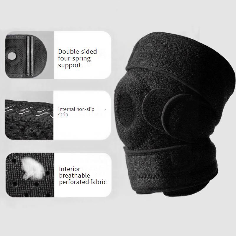 Basketball, Hiking, Cycling, Fitness, Patellar And Meniscus Protection, Pressure Reinforcing, Anti Slip Support Knee Braces_desvips.com