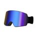 Men's and women's outdoor sports ski goggles, double-layer ski goggles, windproof and anti fog goggles, can be used for myopia_desvips.com