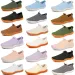 Breathable Running Walking Shoes Unisex Wide Toe Knitted Sport Sneakers Absorb Sweat Comfortable For Daily Exercise_desvips.com