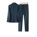 Women's Clothing high end dark blue! Slim suit slim suit jacket + cigarette pants suit for women_desvips.com