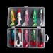 Shark Scavenger|Lure T-tail Curly Tail Set 9g 12.5g Multi-color Triple Anchor Hook Lead Fish Soft Bait Wholesale_desvips.com