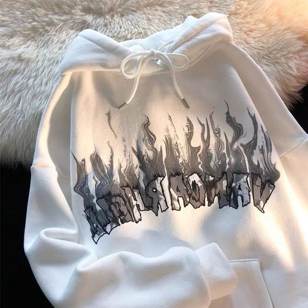 Hoodie For Men And Women Winter Ins Lazy Loose Thickened Fleece High Street Style Hip Hop Hooded Jacket_desvips.com