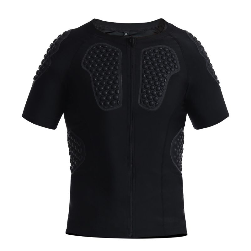 New Arrival, Anti Collision Top, Rugby Basketball Protective Training Shirt, Combat Sports Shoulder Protector, Waist Protector, Chest Protector._desvips.com