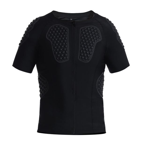 New Arrival, Anti Collision Top, Rugby Basketball Protective Training Shirt, Combat Sports Shoulder Protector, Waist Protector, Chest Protector._desvips.com