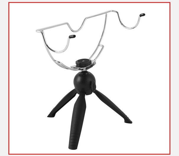 Triangle Raft Reel Set Rotatable Bridge Head Fixed Holder Foldable Ice Rod Fishing Stand_desvips.com