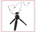 Triangle Raft Reel Set Rotatable Bridge Head Fixed Holder Foldable Ice Rod Fishing Stand_desvips.com