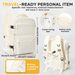 Ryanair Travel Cabin Airplane Air Vacuum Compression Backpack, Women Men Backpack Business Laptop Bag Handbag_desvips.com