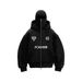 2025 Autumn Winter Double Hood Ninja Cardigan Hoodie Sweatshirt Russian Mask Zipper Jacket_desvips.com