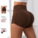 Yoga Pants For Women High Waisted Quick Dry Tight Fitness Running Sports Pants Hip Lifting Peach Hip Ribbed_desvips.com
