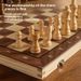 Set For Elementary School Students, Magnetic Foldable Portable Wooden Chessboard, High-end Chess Pieces_desvips.com