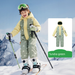 Winter Children's Suit Boys Girls One-piece Set Toddler Windproof Waterproof Warm Thickened Ski Jacket And Pants_desvips.com