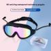 New Large Frame Colorful Adult Swim Goggles For Men Women, Waterproof, Anti-Fog, High Definition, Professional Swimming_desvips.com