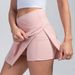 High Waist Yoga Skort Women's Sports Skirt For Tennis Running Outdoor_desvips.com