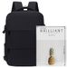 Graceful Practical Multi-color Backpack Multi-pocket Design Adjustable-strap Lightweight For Commute Casual Bag_desvips.com