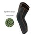Compression Knee Brace With Adjustable Straps - Breathable Support For Running, Basketball & Gym - Extra-Long Knee Sleeve_desvips.com
