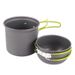 1-2 Person Camping Cookware Set - Lightweight Backpacking Pot & Pan Kit For Hiking Fishing & Picnics - Compact & Portable_desvips.com