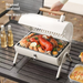 Thickened BBQ Grill Outdoor Portable Multifunctional Grill With Chimney Grill Double Sided Home Charcoal Stove Camping Barbecue_desvips.com