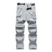 Men's Convertible Quick-Dry Outdoor Pants With Multiple Pockets, Breathable & Stretchable For Summer Hiking, Travel & Sports_desvips.com