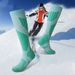 Women's High-Cut Thickened Warm Outdoor Ski Socks With Professional Towel Sole For Sports_desvips.com
