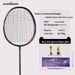 Guangyu 8U Single Lightweight Home Use Full Carbon Badminton Couple Special Entertainment Training Racket_desvips.com