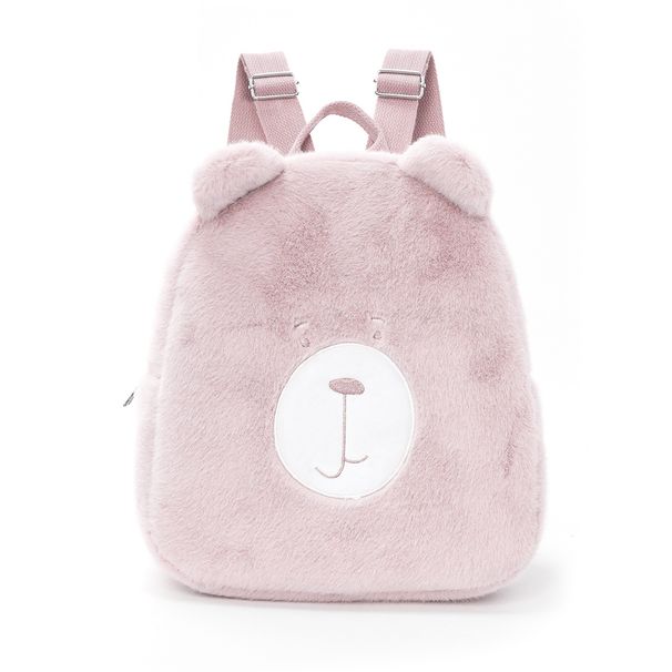 XST Cute Cartoon Children's Kindergarten Outdoor Leisure Plush Bear Backpack_desvips.com