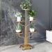 Indoor Iron Art Multi-layer Flower Stand New High-end Luxury Style For Home Use_desvips.com