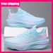 Couple Lightweight Anti Slip Marathon Training Jogging Mesh Breathable Lace Up Rebound Casual Sports Shoes_desvips.com