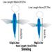 Flying Fish Rig Soft Plastic Lure Swimbait Glide Bait Trolling PVC Fork Tail For Saltwater Long Casting Mahi-Mahi Tuna Wahoo_desvips.com