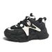 Platform 2025 Spring Summer White Sneakers Mesh Breathable Thick Height Increasing Soft Sole Versatile Casual Sports_desvips.com