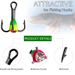 New 5PCS/Box Winter Ice Fishing Hooks Three-jaw Hook High Tackle Tools Carbon Steel Sinking Bait Tool_desvips.com