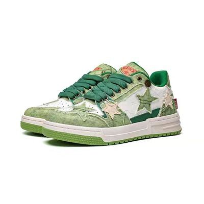 2024 New Building Block Niche Design Star Men And Women, Board For Casual Sports, Versatile Ins Trendy Shoes_desvips.com