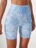 Cross-Border European And American New High-Waisted Hip-Lifting Printed Shorts Fitness Cycling Pants Running Tight_desvips.com