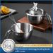 304 Stainless Steel Mixing Bowl Set - 3-Piece Kitchen Prep Bowls With Measurement Marks Perfect For Baking Whisking & Food Prep_desvips.com