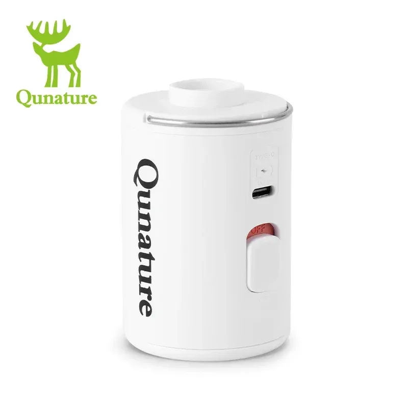 Qunature Electronic Wireless Inflator Air Compressor Portable Outdoor Camping Tools Inflation Pump Cushions Sleeping Mat_desvips.com