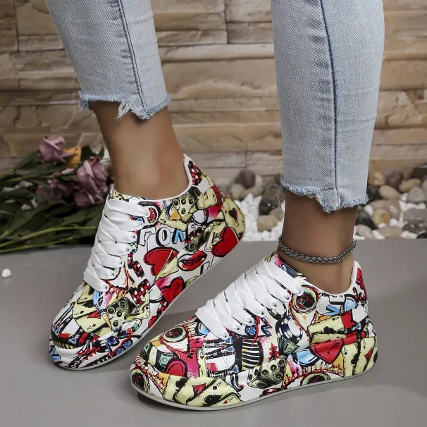 2025 Wear-Resistant Women's Sneakers With Non-Slip Sole - Stylish For Daily Walking Shoes_desvips.com