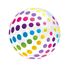 6-Color Inflatable PVC Beach Ball - 40cm Outdoor Water Play Toy For Kids Pool & Sand Games_desvips.com
