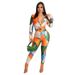 Women's clothing supply sexy printed fashion suit pants_desvips.com