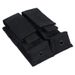 Tactical Small 9mm Dual Molle Vest Accessory Outdoor EDC Tool Bag M5 Flashlight Pouch_desvips.com