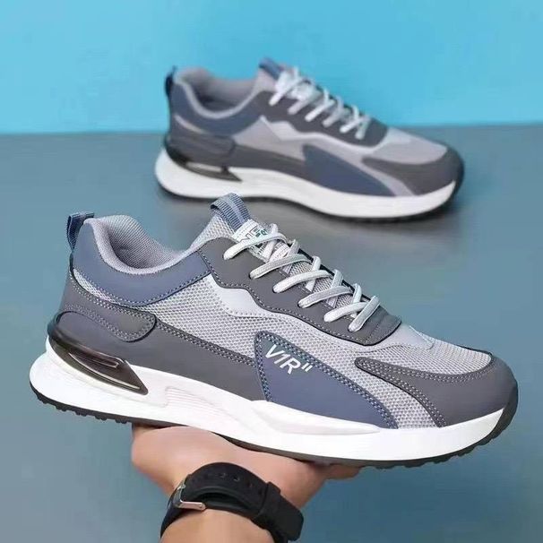 Men's Casual Shoes Classics Style Sneakers Athletic Trainers Outside Sports Running Walking Skateboard Breathable Antislip Low-top Lace Up_desvips.com