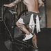 Men's Casual Shorts Large Size Double Layer Mesh Design Running Sports Fitness Pants_desvips.com