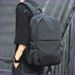 Trendy Backpack For Men Business Casual Large Capacity Laptop Simple Lightweight Travel Bag_desvips.com