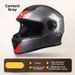 Electric Vehicle Helmet, Men's All Season Motorcycle Full Face Helmet, Women's Winter Warm Riding Safety Helmet_desvips.com