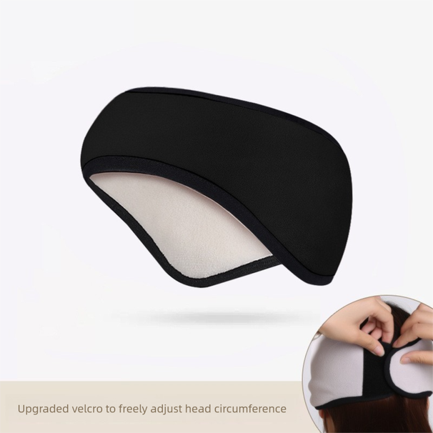 Winter Earmuffs For Women, Multi-Functional, Wide, Cold-Proof, Warmers, Plush, Windproof, Lamb Wool, Knitted, Warm Ear_desvips.com