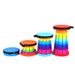 Portable Rainbow Folding Stool Compact Travel Chair For Outdoor Camping Home Use_desvips.com
