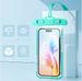 Mobile Phone Waterproof Bag Transparent HD Takeaway Protective Cover Drifting Swimming Diving Touch Screen Spot_desvips.com