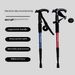 Ultra Light And Short Trekking Pole Outdoor Telescopic Folding Cane Hiking Crutch Stick Walking Equipment_desvips.com