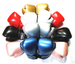 Pearlescent Solid Color Children's Boxing Gloves Sanda Fighting Punching Bag Boxing Gloves Sponge Foam Molded Liner_desvips.com